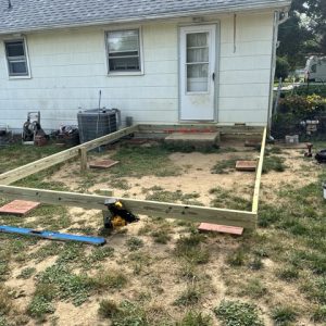 Entry deck rebuild 1