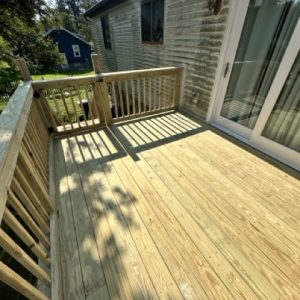 Raised deck rebuild 11