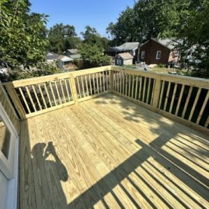 Raised deck rebuild 12
