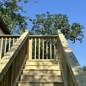 Raised deck rebuild 13