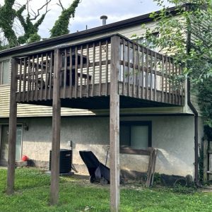Raised deck rebuild 2