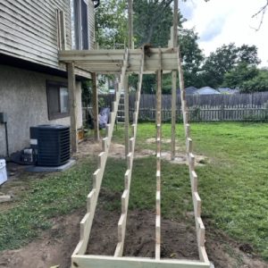 Raised deck rebuild 4